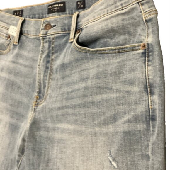 Lucky Brand Men's 34x32 411 Athletic Taper 5 Pocket Style straight midrise Jeans - Picture 6 of 16
